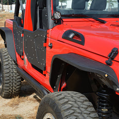 DV8 Offroad 07-18 Jeep Wrangler JK Front & Rear Slim Fenders