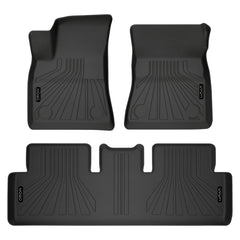 Husky Liners 18-19 Tesla 3 MOGO Black Front & Second Row Floor Liners