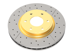 DBA 13-18 Mazda CX-5 Rear Drilled & Slotted Street Series Rotor