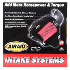 Airaid 01-04 Chevy & GMC Duramax 6.6L LB7 CAD Intake System w/ Tube (Dry / Red Media)