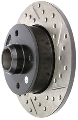 StopTech 99-02 VW Cabrio/Cabriolet / 89-81 Corrado / 93-98 Golf GL Slotted & Drilled Left Rear Roto