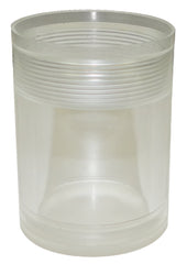 Moroso Air/Oil Separator Replacement Drain Cap - Small Body - Clear Bottom