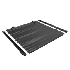 Lund 05-17 Nissan Frontier (5ft. Bed w/o Utility TRack) Genesis Roll Up Tonneau Cover - Black