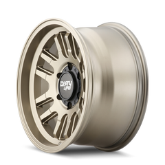 Dirty Life 9310 Canyon 17x9 / 5x139.7 BP / 0mm Offset / 108.1mm Hub Satin Gold Wheel