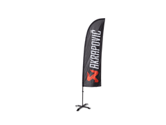 Akrapovic Self standing beach flag set - small