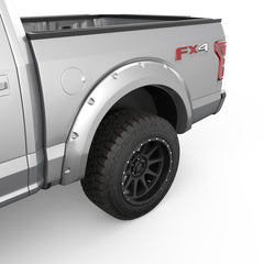 EGR 15+ Ford F150 Bolt-On Look Color Match Fender Flares - Set - Ingot Silver
