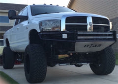 N-Fab RSP Front Bumper 04-09 Dodge Ram 2500/3500 - Tex. Black - Direct Fit LED