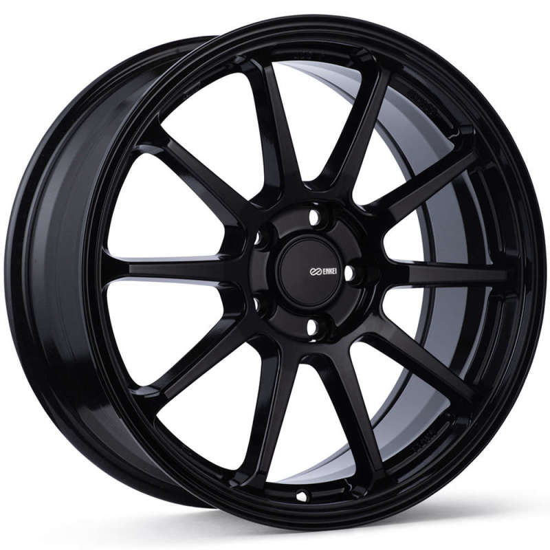 Enkei PX-10 18x8 5x114.3 45mm Offset 72.6mm Bore Gloss Black Wheel