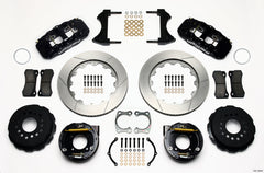 Wilwood AERO4 Rear P-Brake Kit 14.00in Chevy 12 Bolt w/ C-Clips