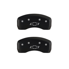 MGP 4 Caliper Covers Engraved Front & Rear 16-17 Chevy Malibu L/LS/Premier/LT