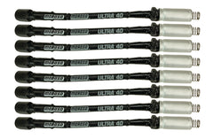 Moroso GM LS Ignition Wire Set - Ultra 40 - Sleeved - Coil-On - 12in Wire - Black