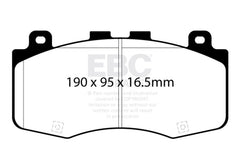 EBC 2018+ Jeep Grand Cherokee Trackhawk Bluestuff Front Brake Pads