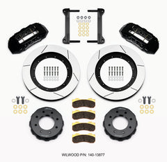 Wilwood TX6R Front Kit 16.00in Black 1999-2010 GM H2 Truck/SUV 2500