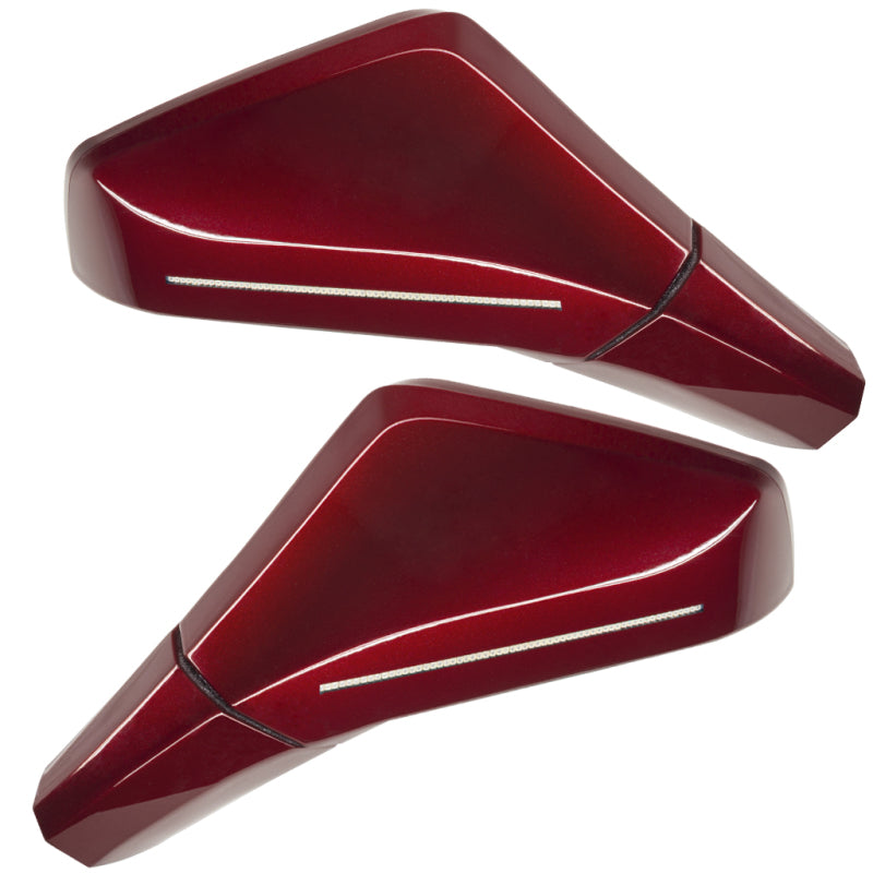 Oracle 05-13 Chevrolet Corvette C6 Concept Side Mirrors - Monterey Red (301N)