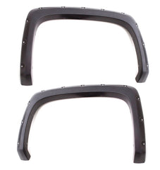 Lund 15-17 Chevy Silverado 2500 RX-Rivet Style Smooth Elite Series Fender Flares - Black (2 Pc.)