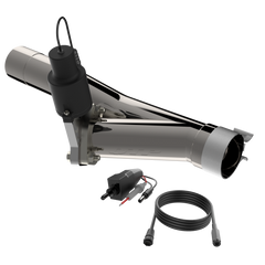 QTP 19-20 Ford Ranger 2.3L 4DR (127in Wheel Base) 2.5in 304SS Aggressor Cutout Mid Pipe