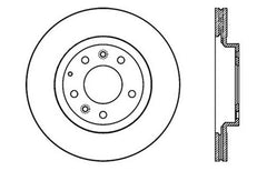 StopTech 06-10 Mazda Miata MX-5 Drilled & Slotted Front Right Rotor