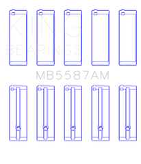 King 92-95 Suzuki Sidekick G15A/G16A/G16B Crankshaft Main Bearings - 5 Pairs in Set