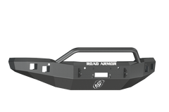 Road Armor 14-15 GMC 1500 Stealth Front Winch Bumper w/Pre-Runner Guard - Tex Blk