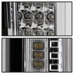 Spyder Chevy Silverado 19-20 LED Tail Light Chrome ALT-YD-CS19HAL-C