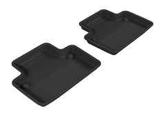 3D MAXpider 2003-2014 Volvo XC90 Kagu 2nd Row Floormats - Gray