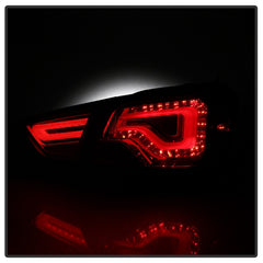 xTune 14-18 Chevy Impala (Excl 14-16 Limited) LED Tail Lights - Red Clear (ALT-JH-CIM14-LBLED-RC)