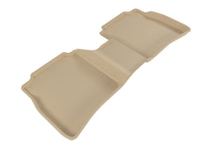 3D MAXpider 2013-2019 Nissan Sentra Kagu 2nd Row Floormats - Tan