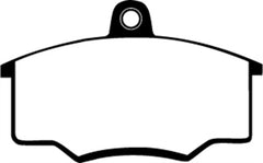 EBC 80-82 Audi 4000 1.6 Redstuff Front Brake Pads