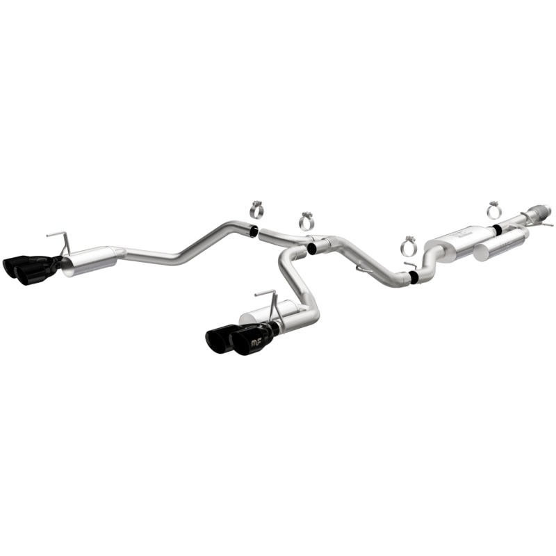 MagnaFlow 2021 Chevrolet Tahoe V8 5.3L Street Series Cat-Back Exhaust - Black Chrome Tips