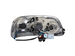 ANZO 1997.5-2003 Ford F-150 Projector Headlights w/ Halo Chrome 1pc
