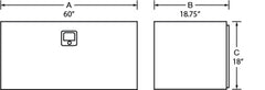 Lund Universal Steel Underbody Box - Black