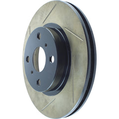 StopTech Power Slot 6/86-12/89 Toyota MR2 / 8/89-91 Corolla GTS Front Right SportStop Slotted Roto