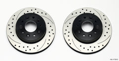 Wilwood Rotor Kit Front-Drilled 65-82 Corvette C2/C3 (1Pc Rotors)