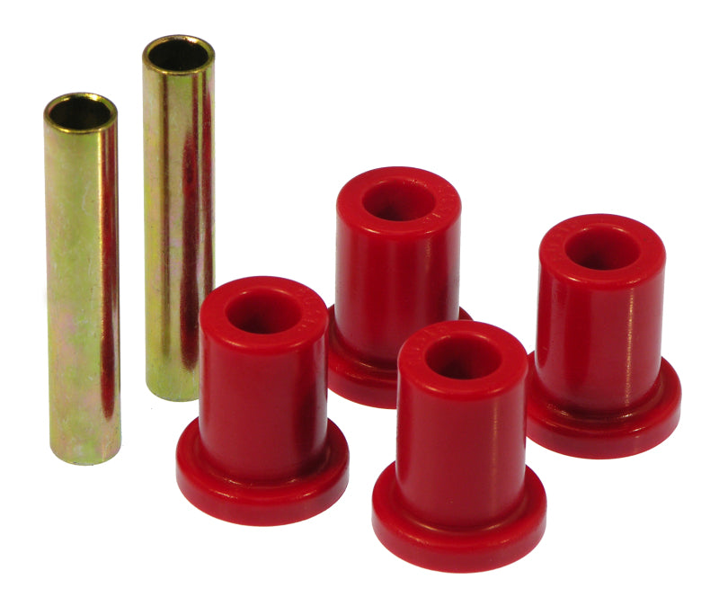 Prothane 67-70 GM P/U 4wd Frame Shackle Bushings - Red