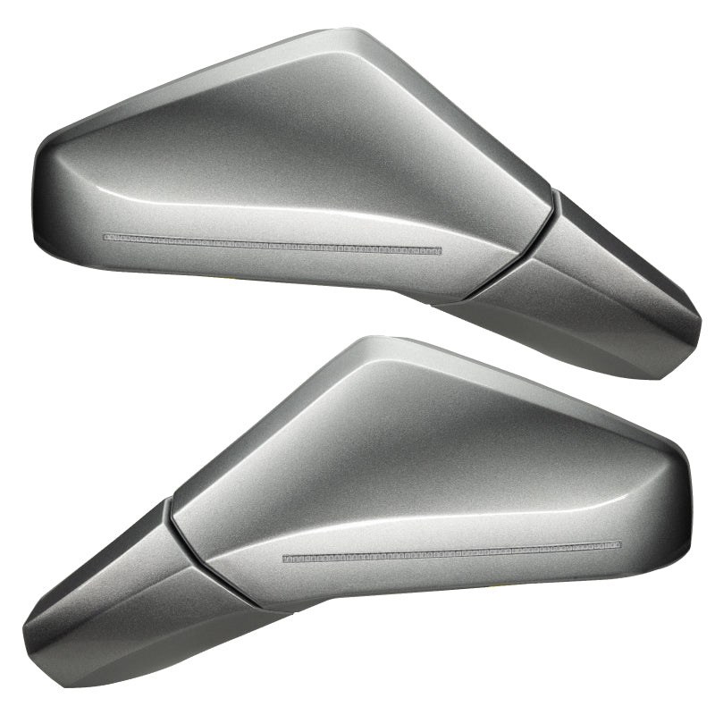 Oracle 05-13 Chevy Corvette C6 XM Concept Side Mirrors - Switchblade Silver Metallic (GAN)