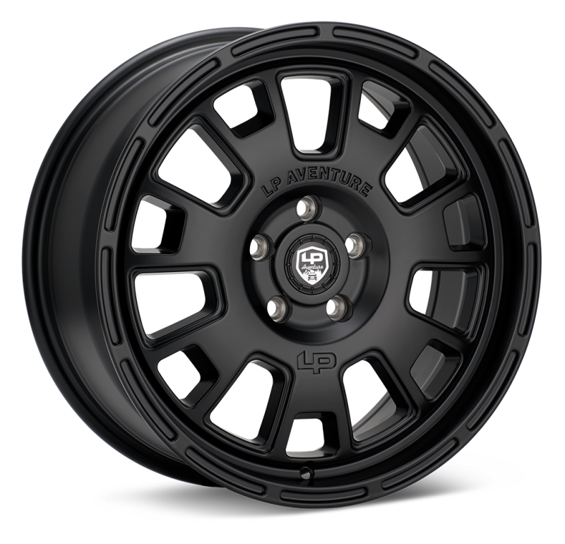 LP Aventure LP7 17x8 5-114 ET38 Matte Black Wheel