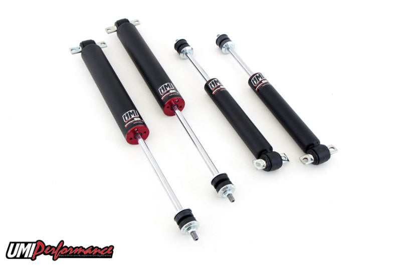UMI Performance 70-81 GM F-Body UMI Street Performance Monotube Shock Package Set of 4