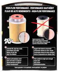 K&N Oil Filter OIL FILTER; AUTOMOTIVE