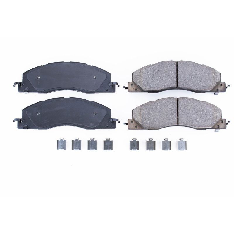 Power Stop 09-10 Dodge Ram 2500 Front Z17 Evolution Ceramic Brake Pads w/Hardware