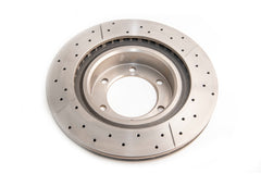 DBA 09/02+ Toyota Landcruiser 17in Wheel Front Drilled & Slotted Street Series Rotor