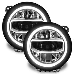 Oracle Jeep Wrangler JL/JT RGB+W Headlight DRL Upgrade Kit - ColorSHIFT w/ Simple Controller