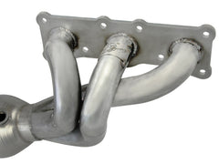 aFe 08-13 BMW 128i (E82/88) L6 3.0L Twisted Steel 304 Stainless Steel Long Tube Header w/ Cat