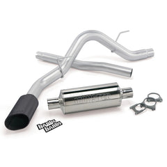 Banks Power 11-14 Ford 6.2L F-150 Raptor ECSB/CCSB Monster Exh Sys - SS Single Exh w/ Black Tip