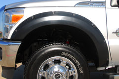 Lund 11-16 Ford F-250 Super Duty RX-Rivet Style Smooth Elite Series Fender Flares - Black (4 Pc.)