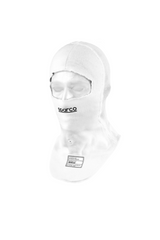 Sparco Head Hood Shield Tech White