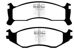 EBC 91-94 Chrysler Town & Country 3.3 (14in Wheels) Greenstuff Front Brake Pads