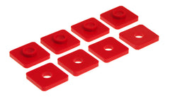 Prothane 63-74.5 MG MGB Front Crossmember Mounts - Red