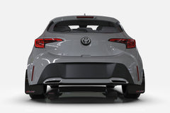 Rally Armor 08-17 Mitsubishi EVO X Black Mud Flap BCE Logo