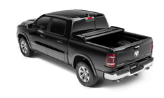 Lund 05-12 Dodge Dakota (6.5ft. Bed w/o Utility TRack) Genesis Tri-Fold Tonneau Cover - Black