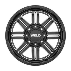 Weld Off-Road W143 18X10 Chasm 6X135 6X139.7 ET-18 BS4.75 Gloss Black MIL Windows 106.1